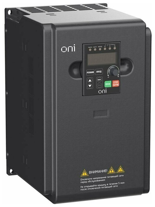 ONI Преобразователь частоты A150 380В 3ф 5.5кВт 13А встроенный торм. модуль ONI A150-33-55NT