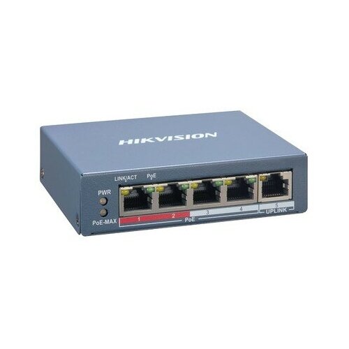 DS-3E1105P-EI Hikvision PoE-коммутатор 890400₽