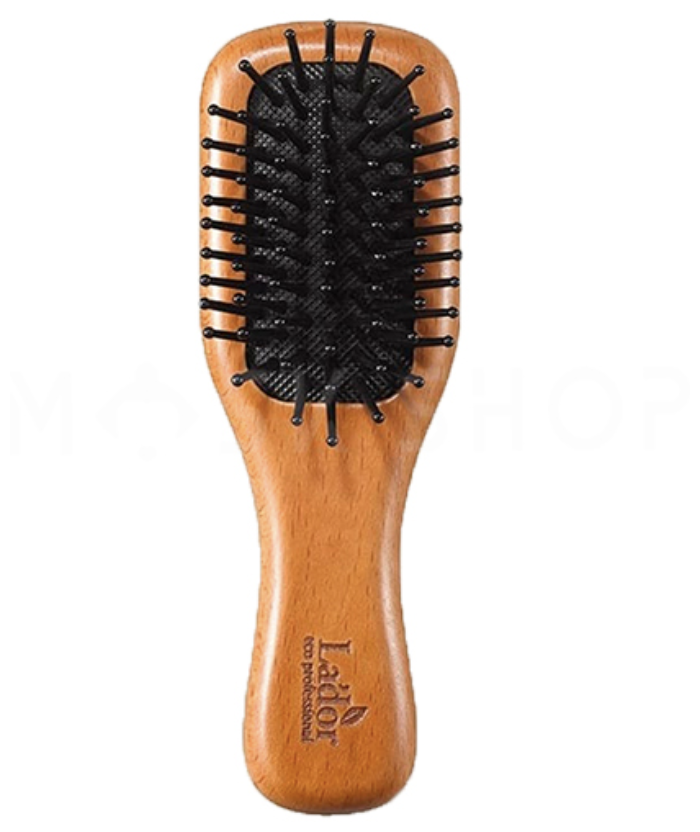 Деревянная мини-расческа для волос [La'dor] Mini Wooden Paddle Brush