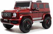 Детский полноприводный электромобиль Mercedes-AMG G63 K999KK-4WD (Лицензия) вишневый глянец