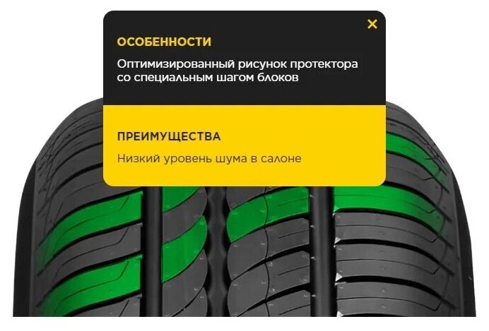 Шина летняя PIRELLI Cinturato P1 Verde 195/65 15 91V н/ш