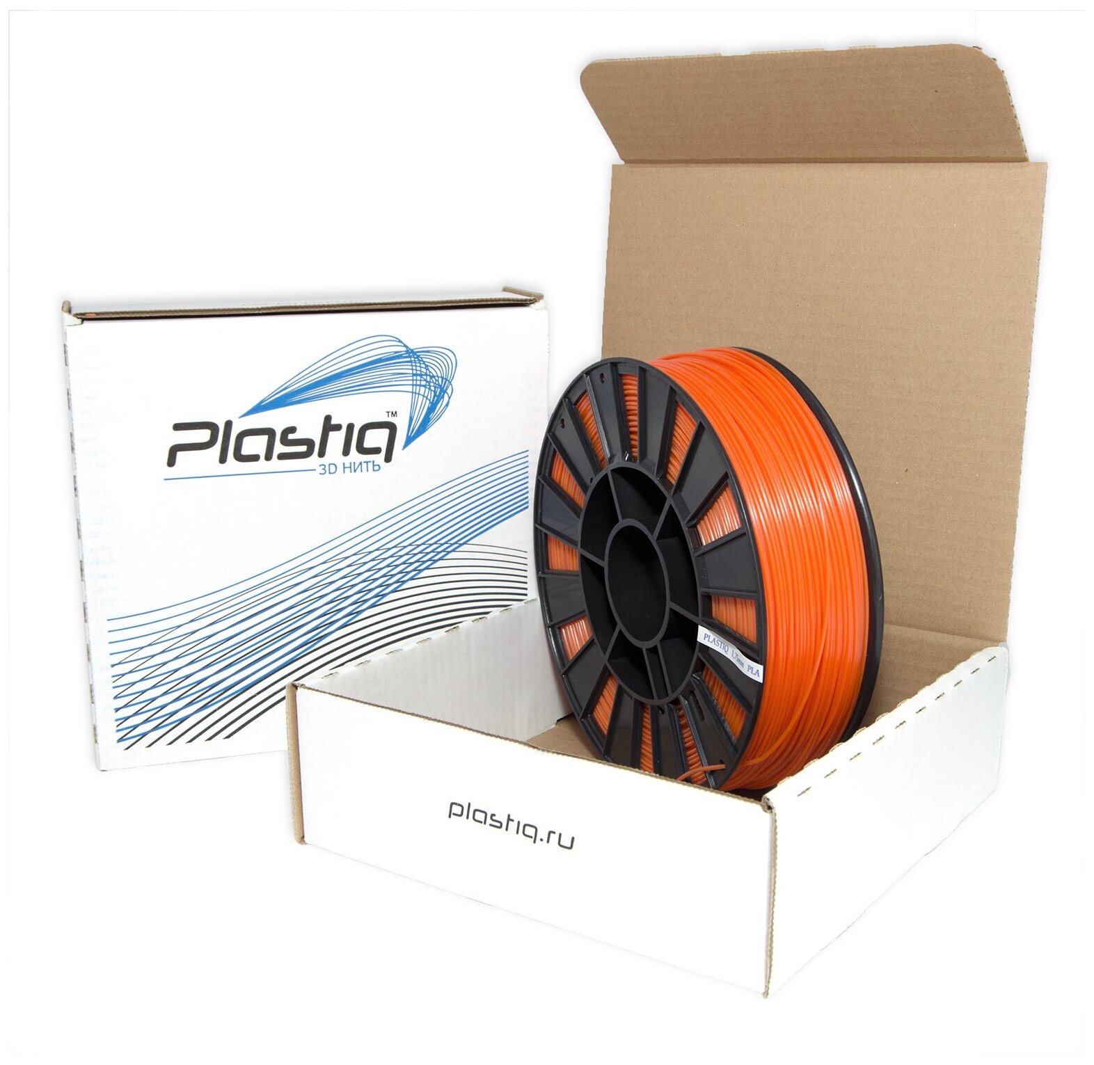 Пластик PETG для 3D принтера Plastiq 1.75мм 300 метров