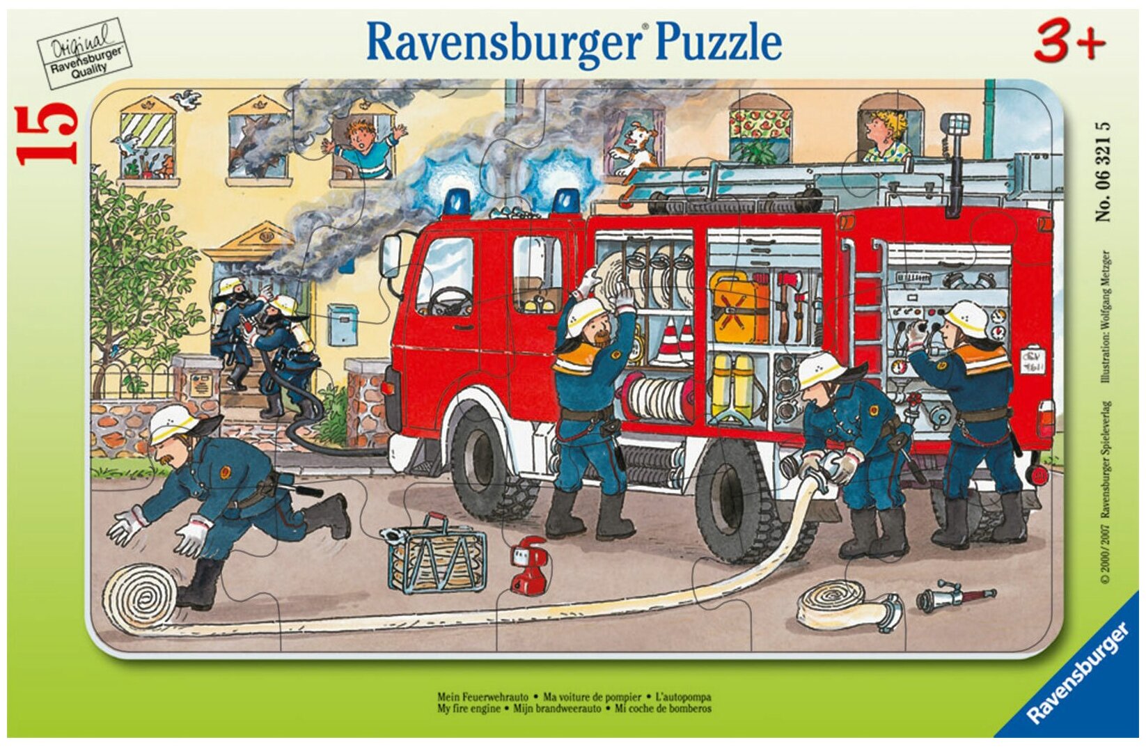 Пазл Ravensburger Пожарная машина - фото №3