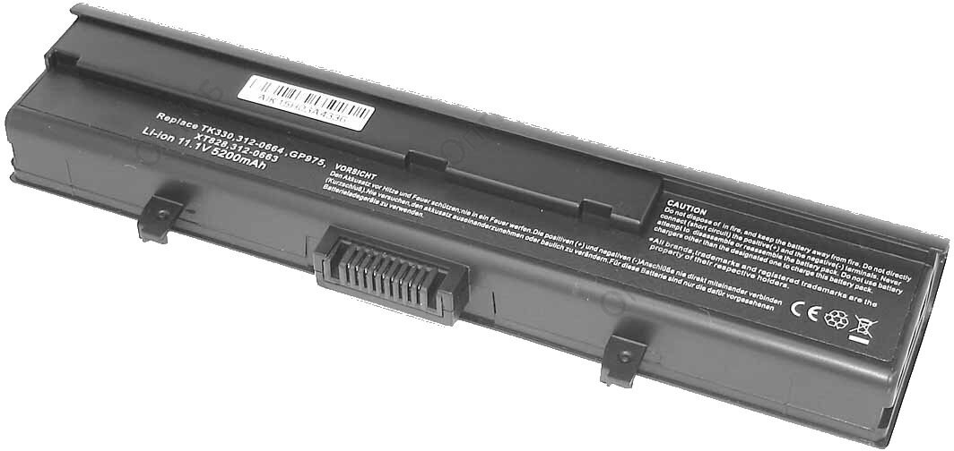 Аккумулятор для ноутбука Dell XPS M1530, (TK330, 312-0660), 4400mAh, 11.1V