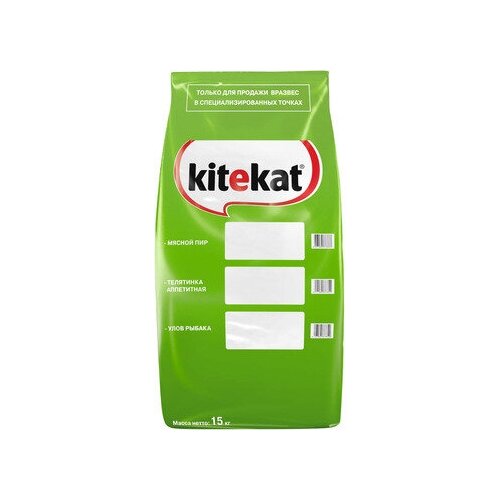 Корм для кошек Kitekat Аппетитная телятина 15кг