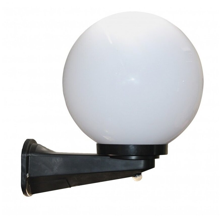 Декоративный садово-парковый светильник-шар с датчиком движения и направлением света вверх уличное освещение Е27 60Вт IP44 220В d-250 мм