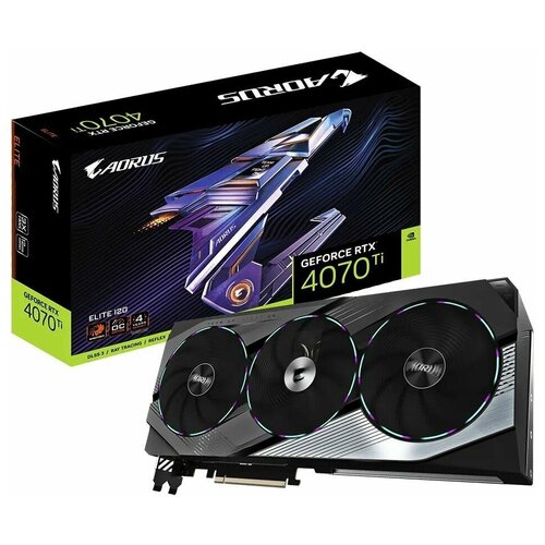 Видеокарта Gigabyte RTX4070Ti AORUS ELITE 12GB