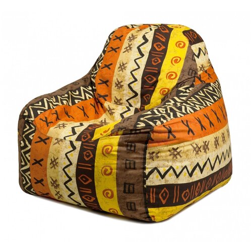 Кресло-мешок Комфорт Пазитифчик Африкан (жаккард) 90х90 см