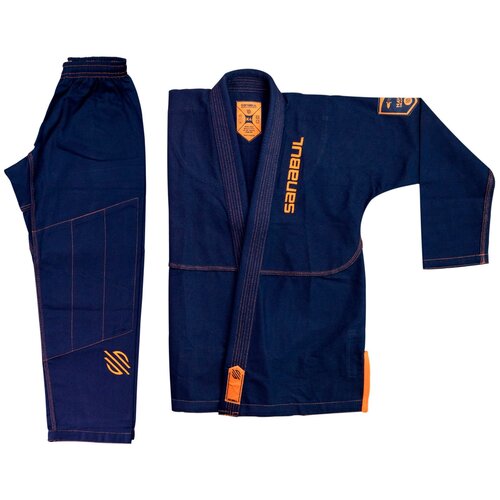 Детское кимоно Sanabul джиу-джитсу К4 синее
