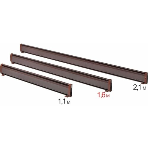 Плинтусный обогреватель Mr Tektum SMART 16 м коричневый 1276800₽