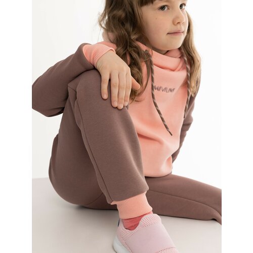 Комплект одежды Mivilini, размер 116, бежевый комплект одежды mivilini размер 110 розовый