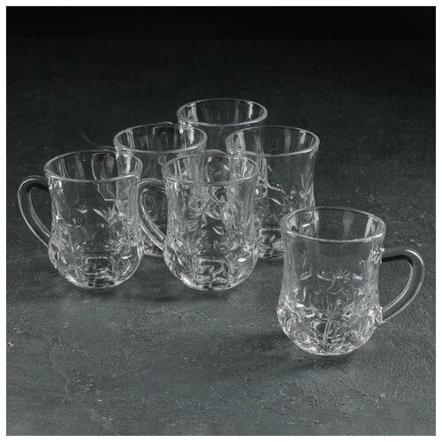 Набор кружек Narciss, 185 мл, 6 шт