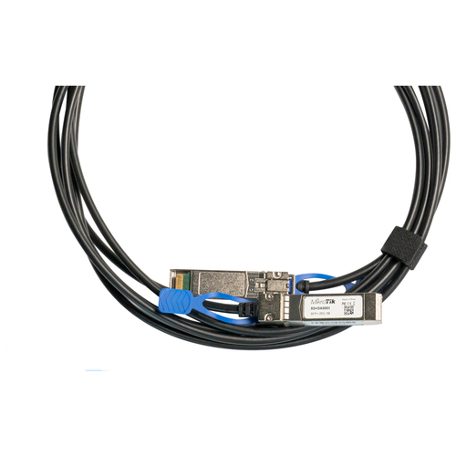 Кабель MIKROTIK XS+DA0001 SFP/SFP+/SFP28 1/10/25G direct attach cable, 1m mikrotik direct attach sfp sfp sfp28 3m xs da0003