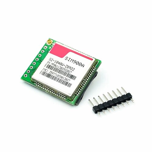 Модуль GSM/GPRS SIM900A taidacent sim800l gprs gsm module micro sim card core board gsm quad band ttl serial port esp32 esp8266 sim800l