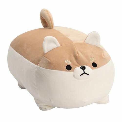 Подушка-игрушка кокос. Сиба-ину 50см 216071 бежевый lalafan shiba inu мягкая игрушка собака лалафан антистресс лалафан шиба ину сиба ину