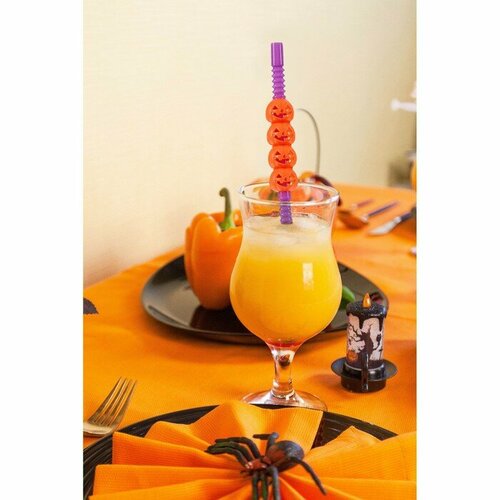 Трубочка для коктейля Тыковки набор 5 шт 375₽