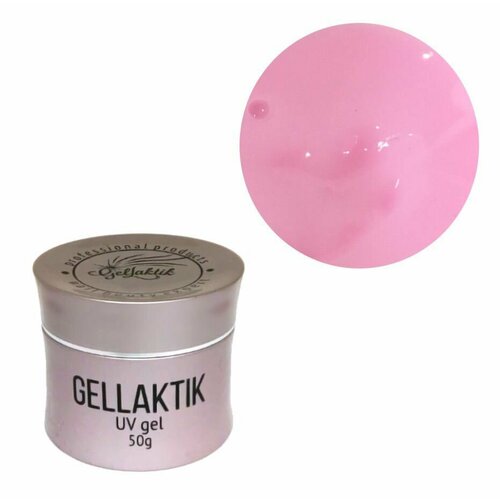 Gellaktik Гель-суфле для наращивания GEL SOUFFLE PURPLE MOON 50 гр