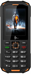 Телефон F+ R240, 2 nano SIM, черный