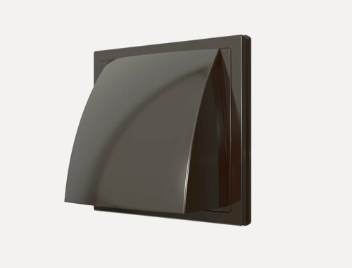 Изображение товара Вентиляционная решетка с клапаном ERA Street line 1919К15.16ФВ 190 x 190 мм коричневый