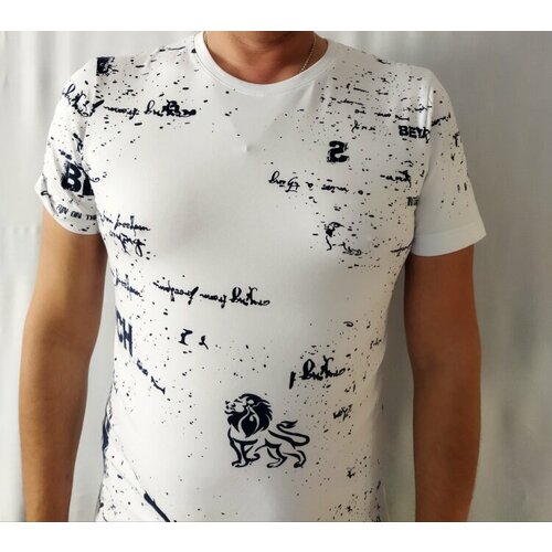 фото Футболка мир футболок, размер s, белый