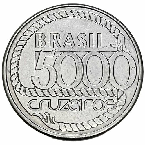 Бразилия 5000 крузейро 1992 г. (200 лет со дня смерти Тирадентиса) (2)