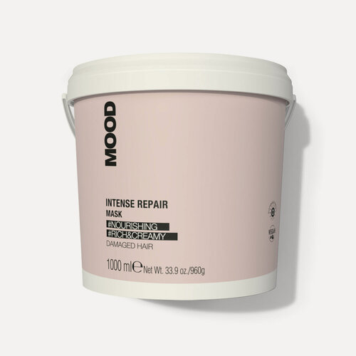 Изображение товара Маска «Интенсивное Восстановление» для сухих, повреждённых волос Mood Intense Repair Mask, 1000 мл