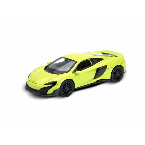 Машинка McLAREN 675LT COUPE / модель машины 1:38 с пружинным механизмом / цвет в ассортименте игрушечные машинки и техника welly 43757 велли модель машины 1 38 mclaren 675lt coupe