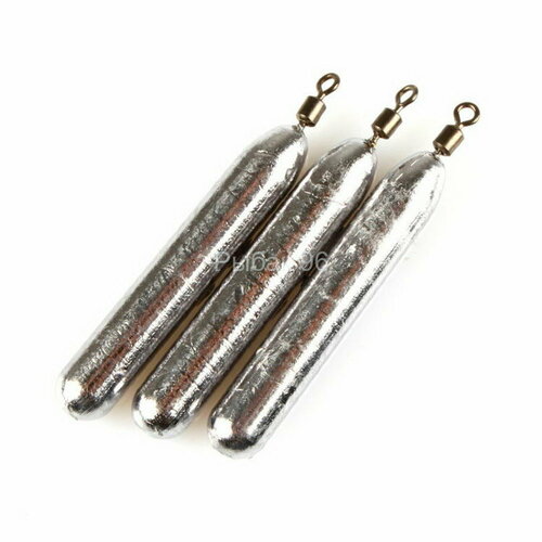 фото Груз tula-sf палочка для отв. др. с дропш. с вертл. 10г 3шт гп-100 tulasportfishing