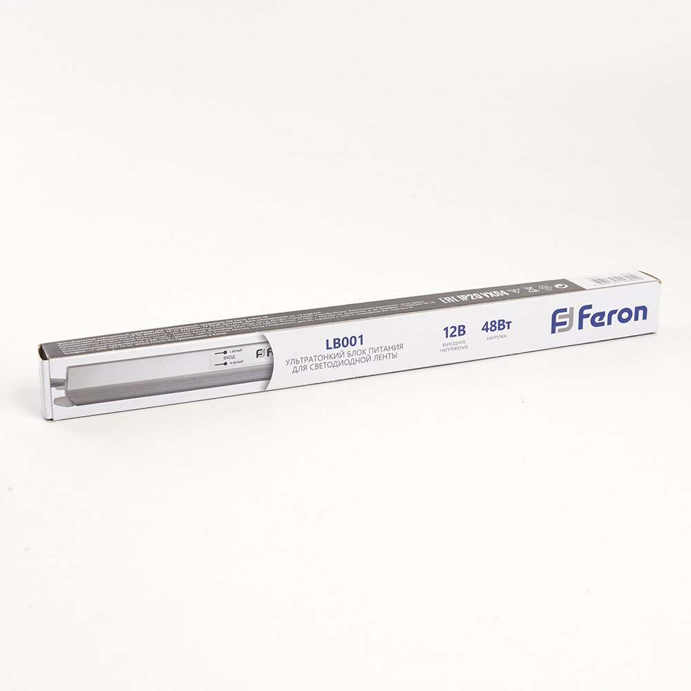 Драйвер Feron 48 Вт LED, светодиодный, серебристый (41344) - фото №1