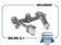 Механизм переключения КПП 96332660 BR. RK.5.1 Nexia, Lanos, Lacet...