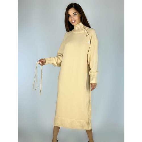 фото Платье размер 42/50, бежевый topboutique