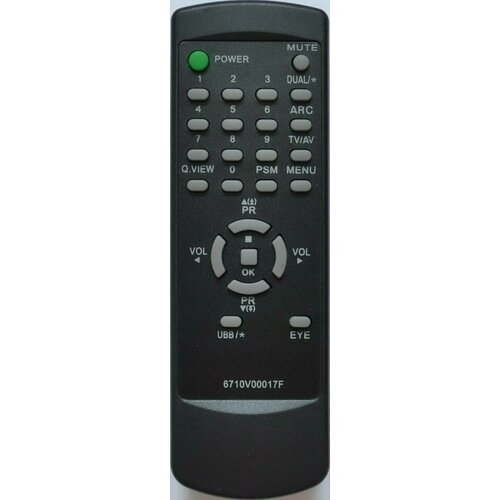 Пульт LG 6710V00017F для телевизора CF-1421K50E, CF-20D73 television remote control for samsung led tv controller bn59 01175b bn5901175 ua58h5200aw ua58h5200awxx ue28j4100a