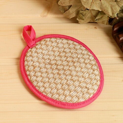 Мочалка Ladies Овал крапива хлопок 16х12см 463₽