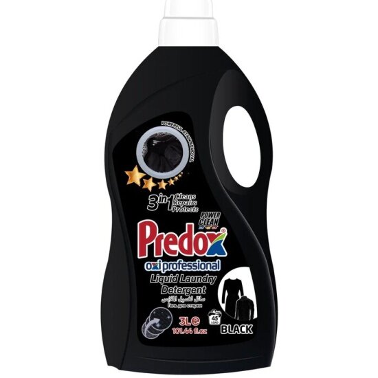 Гель для стирки PREDOX OXI Professional Black для темного белья 3 л