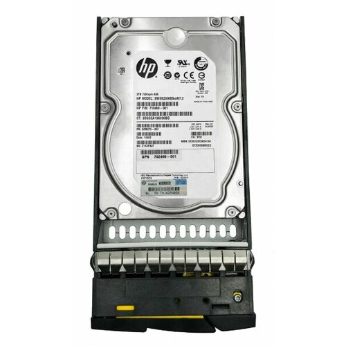 Жесткий диск HP 702499-001 2Tb 7200 SAS 35 HDD 9741500₽