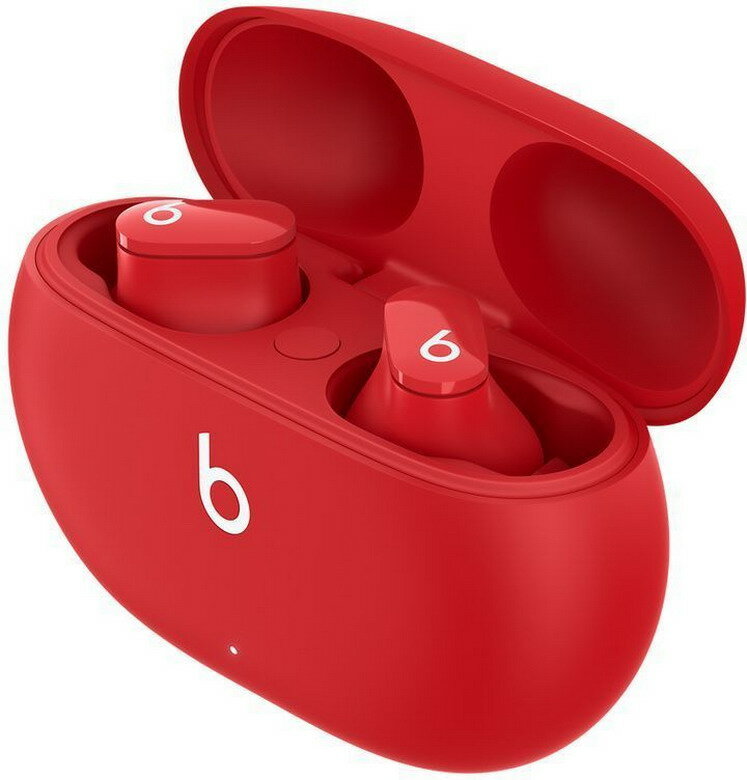 Наушники Beats Studio Buds True с системой шумоподавления, красного цвета (MJ503CH/A) — фото 1