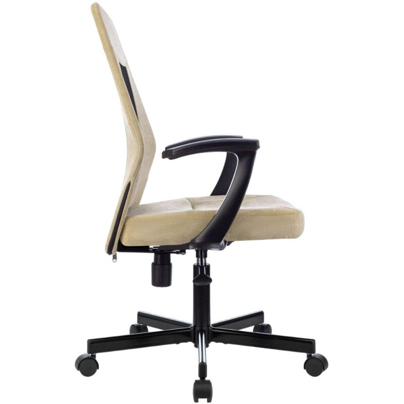 Кресло VB_EChair 225 PTW беж/черн Light-21 сетка/ткань металл — фото 4