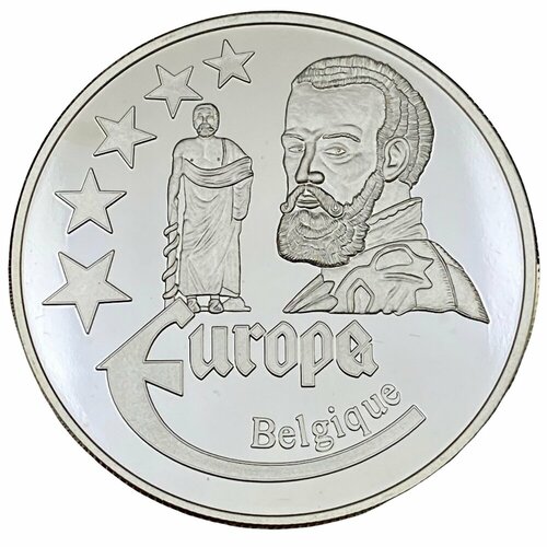 Германия, настольная медаль Европа. Бельгия 1997 г. europa