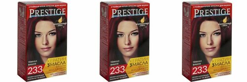 VIPs Prestige Краска для волос 233 Темная вишня, 3 шт