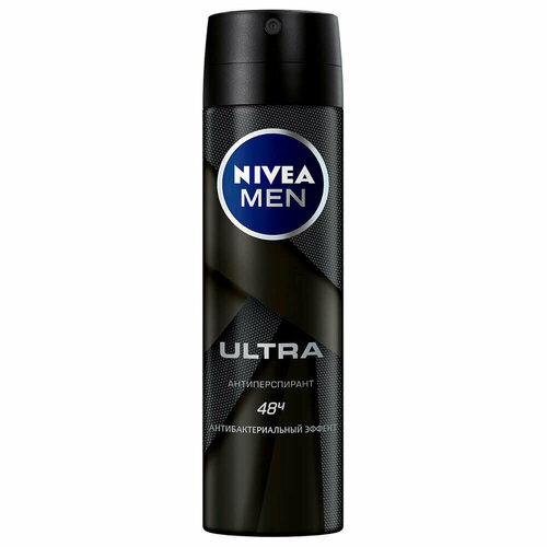 Дезодорант Nivea men 150мл спрей ультра