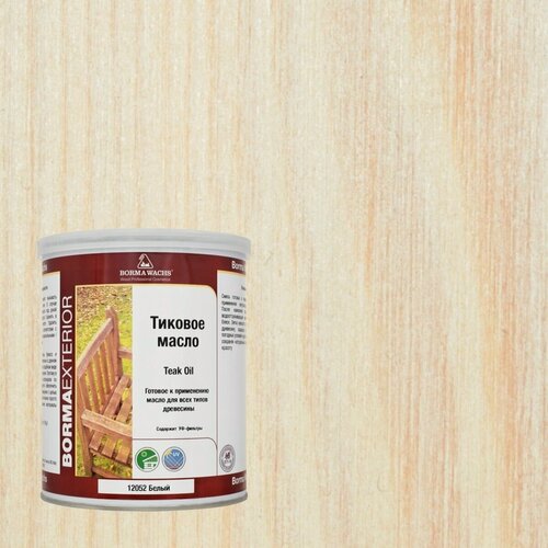 Изображение товара Тиковое масло Borma Teak Oil 1 л Белый EN0361-M12052