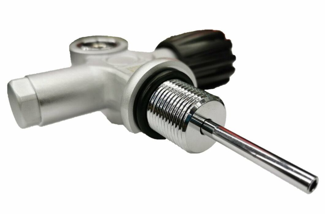 Вентиль для баллона, 232bar, DIN/YOKE — фото 1