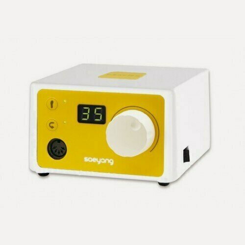 Изображение товара Блок маникюрного аппарата Marathon N3 без педали жёлтый 40 Вт