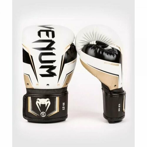 фото Перчатки everlast elite evo 14oz белый/золотой
