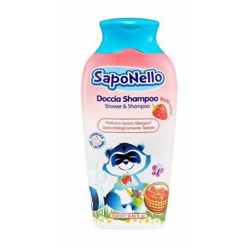 Saponello Doccia Шампунь Frutti Rossi Душ и шампунь