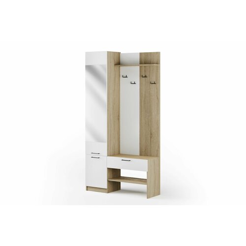 Прихожая Торонто исп 4 Дуб сонома Белый 12113₽