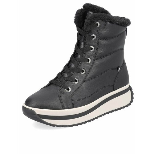 фото Ботинки rieker, размер 36, черный