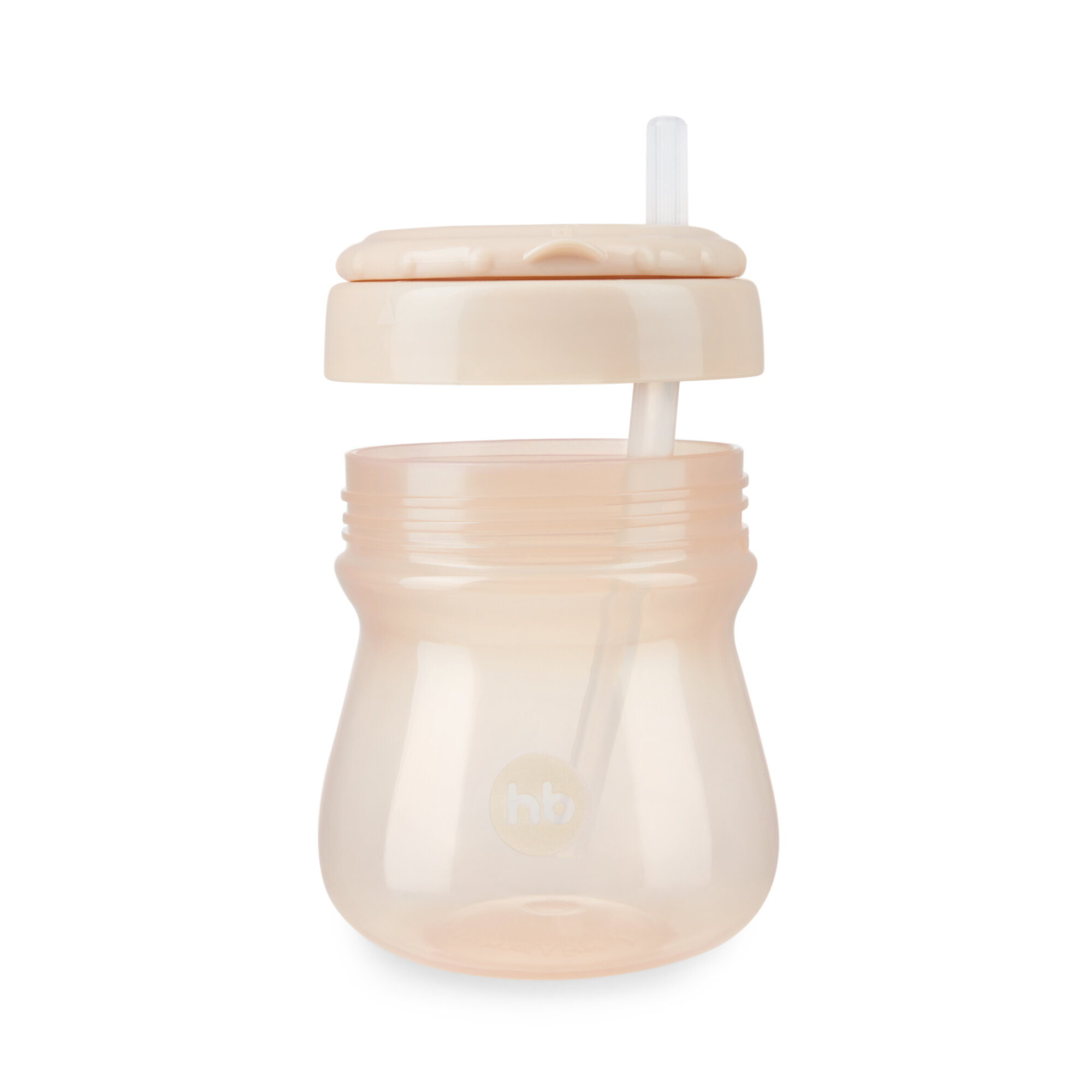 Поильник с трубочкой и ручками молочный Happy Baby/Хэппи Беби 250мл Zenith Infant Product - фото №18