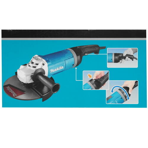 Машина шлифовальная угловая Makita GA9080X1 - фото №7
