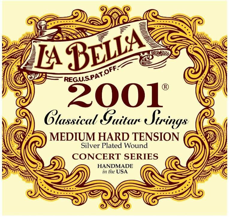 Струны для классической гитары LA BELLA 2001MH